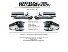 Tablet Screenshot of coastlinetransport.com